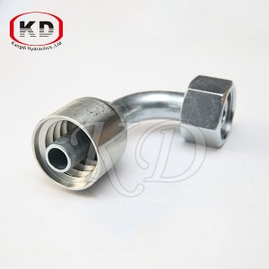 Crimp Style Hydraulic Hose Fitting - 43 Series Fittings